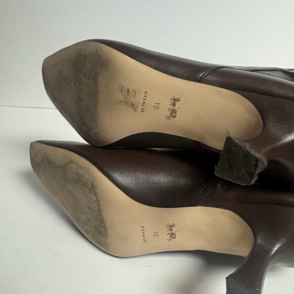 Coach Womens Rebecca Bootie Maple Size 10B - Picture 5 of 6